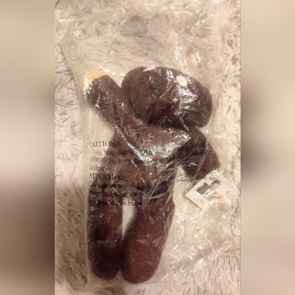 Brand New Vintage Mr. Bean Official 1996 Teddy Bear Stuffed Plush Toy 14"